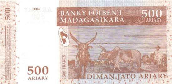 500 Ariary 2004